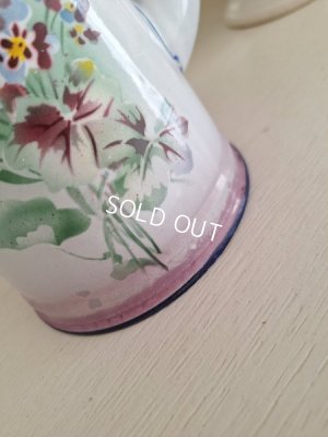 画像11: Japyパープルグラデーション勿忘草柄ポット