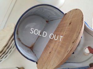 画像11: アンティークホーロー手描きフラワー缶