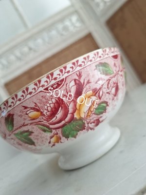 画像2: サルグミンヌ花柄カフェオレボウル