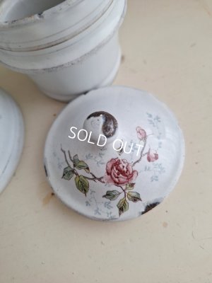 画像8: BFローズ柄小さなフィルター付きポット