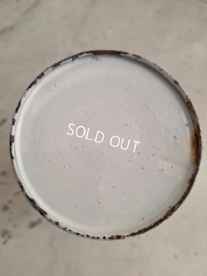 画像12: ホーローピンク花柄ミルクキャリー