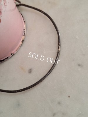 画像16: ホーローピンク花柄ミルクキャリー