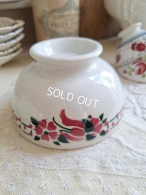 画像5: アンティーク花柄カフェオレボウル