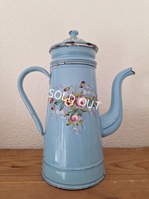 画像6: エトワール社手描きホーローポット