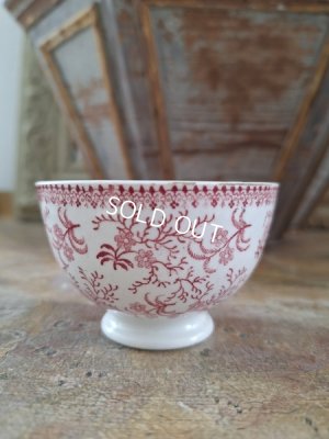 画像4: アンティーク小さな花柄ボウル