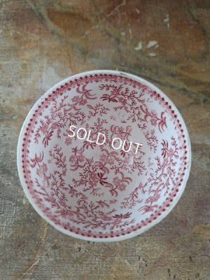 画像7: アンティーク小さな花柄ボウル