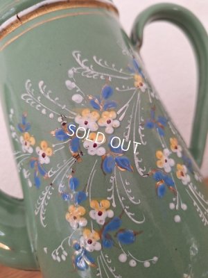 画像6: アンティークエナメル手描きコーヒーポット