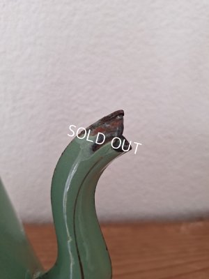 画像16: アンティークエナメル手描きコーヒーポット