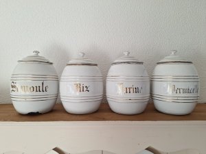 画像2: ホーローホワイトキャニスター