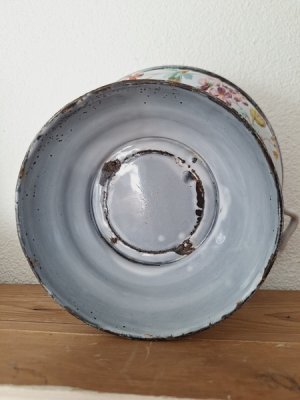 画像16: ホーロー手描きスープチュリーン