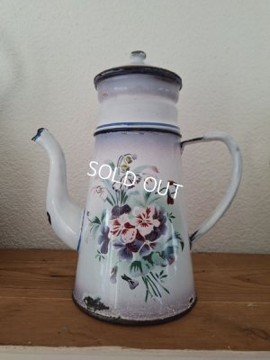 画像7: Japyパープルグラデーション勿忘草柄ポット