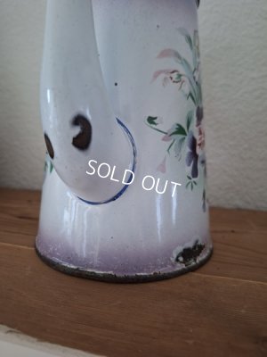 画像12: Japyパープルグラデーション勿忘草柄ポット