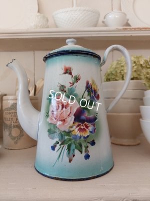 画像8: Japyローズとパンジー柄コーヒーポット