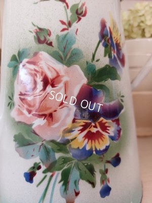 画像2: Japyローズとパンジー柄コーヒーポット