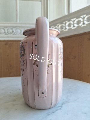 画像6: アンティークホーロー手描きコーヒーポット