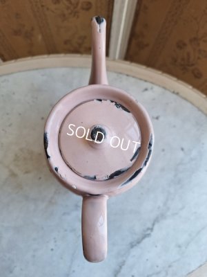 画像11: アンティークホーロー手描きコーヒーポット