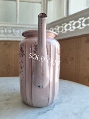 画像4: アンティークホーロー手描きコーヒーポット