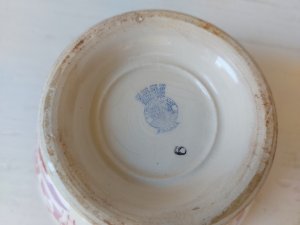 画像11: バドンヴィレー風車柄カフェオレボウル