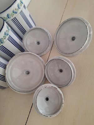 画像10: BBブルーストライプローズガーランドキャニスター