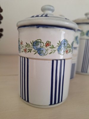画像6: BBブルーストライプローズガーランドキャニスター