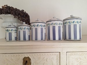 画像13: BBブルーストライプローズガーランドキャニスター