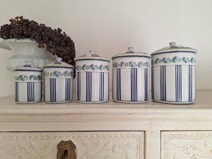 画像14: BBブルーストライプローズガーランドキャニスター