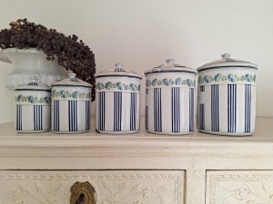 画像15: BBブルーストライプローズガーランドキャニスター