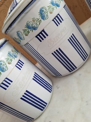 画像3: BBブルーストライプローズガーランドキャニスター