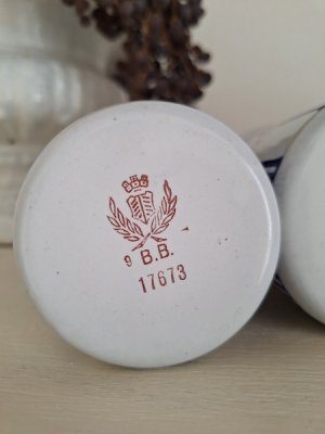 画像11: BBブルーストライプローズガーランドキャニスター