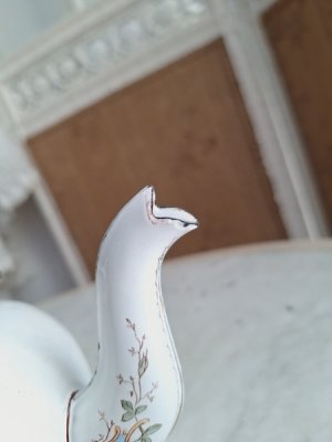 画像11: アンティーク手描き花柄ティーポット