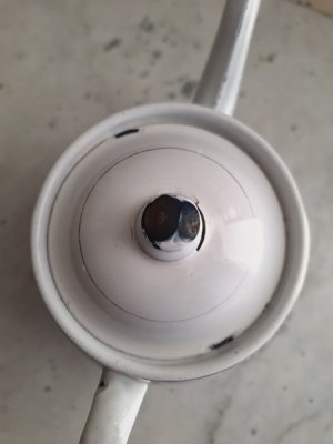 画像12: アンティーク手描き花柄ティーポット