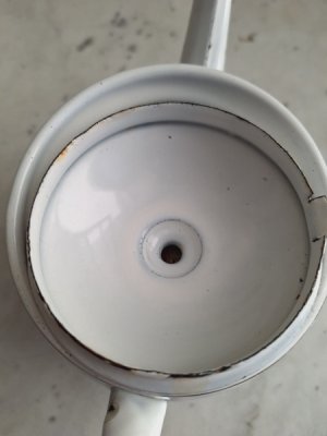 画像15: アンティーク手描き花柄ティーポット