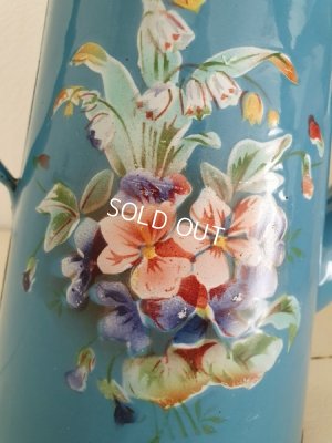 画像2: Japyビオラとスズラン柄コーヒーポット