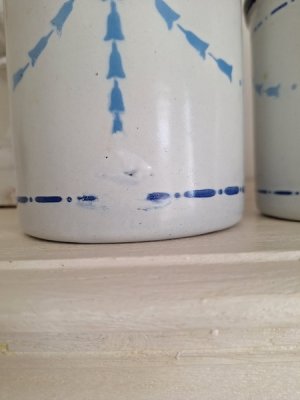 画像8: アンティークホーローキャニスター&セル缶、アリュメット缶