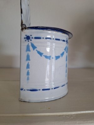 画像28: アンティークホーローキャニスター&セル缶、アリュメット缶