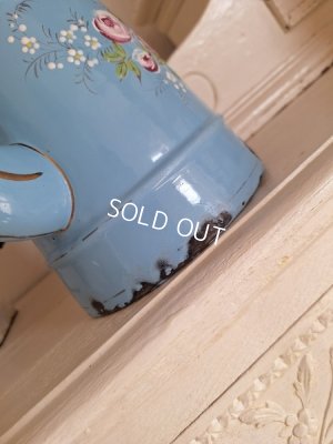 画像13: エトワール社手描きホーローコーヒーポット