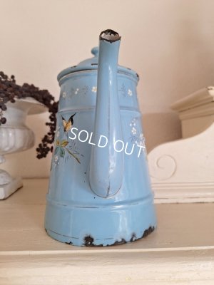 画像4: エトワール社手描きホーローコーヒーポット