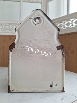 画像11: アンティークホーローフラワー缶