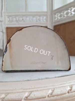 画像12: アンティークホーローフラワー缶