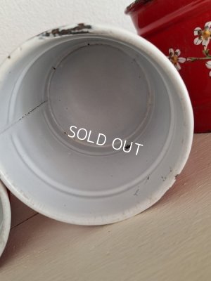 画像14: エトワール社すみれ柄キャニスター　