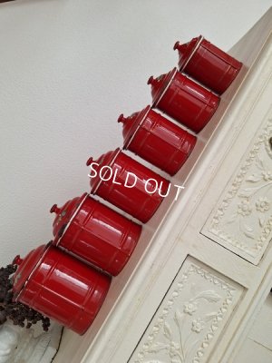 画像21: エトワール社すみれ柄キャニスター　