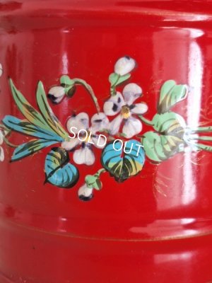 画像3: エトワール社すみれ柄キャニスター　