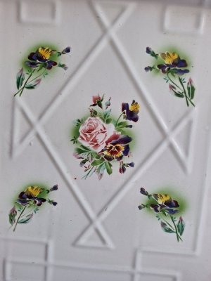 画像3: Japyピンクぼかしローズとパンジー柄レードルラック