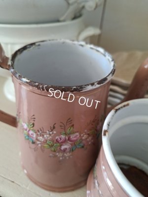 画像20: エトワール社手描きホーローポット