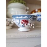 画像: ディゴワンカーネーション柄カフェオレボウル