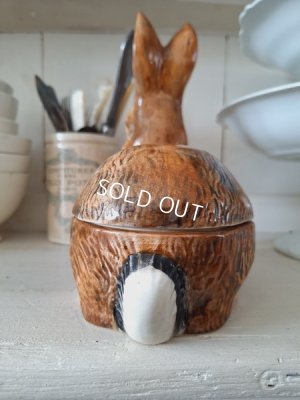 画像20: Michel Caugantうさぎテリーヌポット　