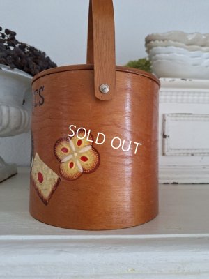 画像6: 木製ビスケットボックス