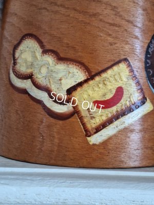 画像5: 木製ビスケットボックス