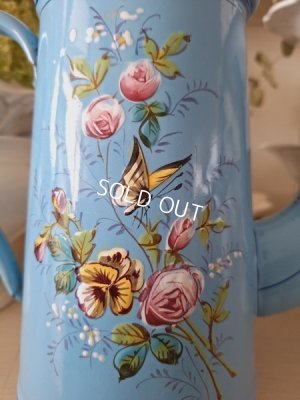 画像3: エトワール社手描き花柄ポット