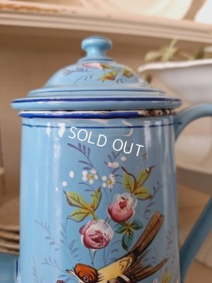 画像8: エトワール社手描き花柄ポット